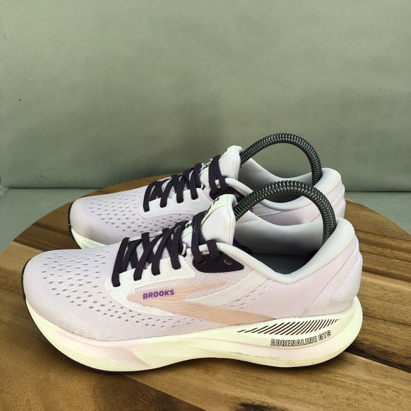 Brooks Adrenaline GTS 24 Womens Running Shoes Lavender Purple Size 8 Medium B - Picture 3 of 9